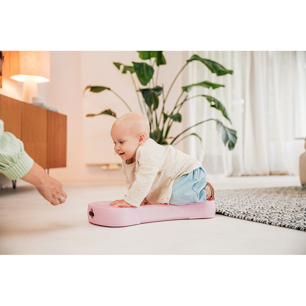 Scoot and Ride My First Babywalker &amp; Ride-on, 3-i-1 Scooter - Rose