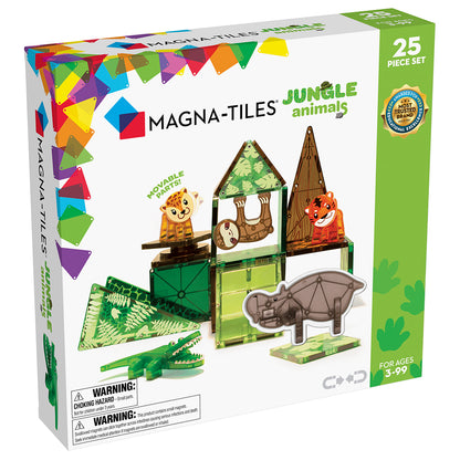 Magna-Tiles Jungle djur, 25 delar