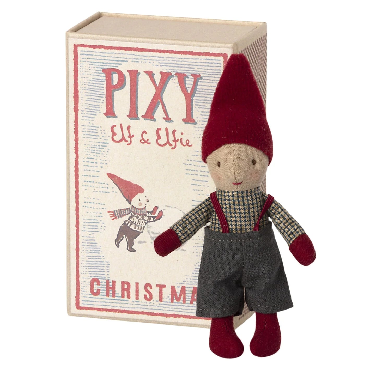 Maileg Julenisse, Elf i tændstikæske