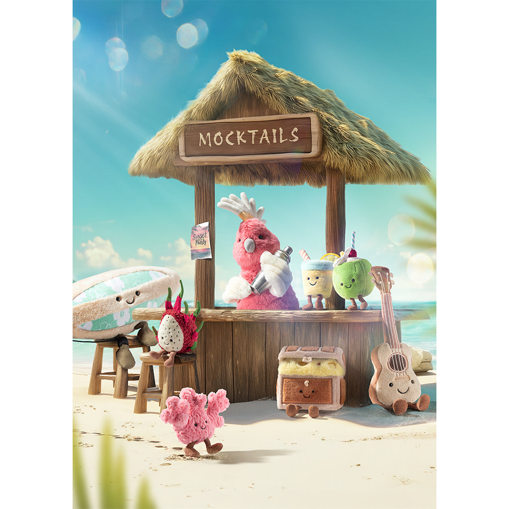 Jellycat bamse, Food and drink, Amuseables Lemonade - 12 cm