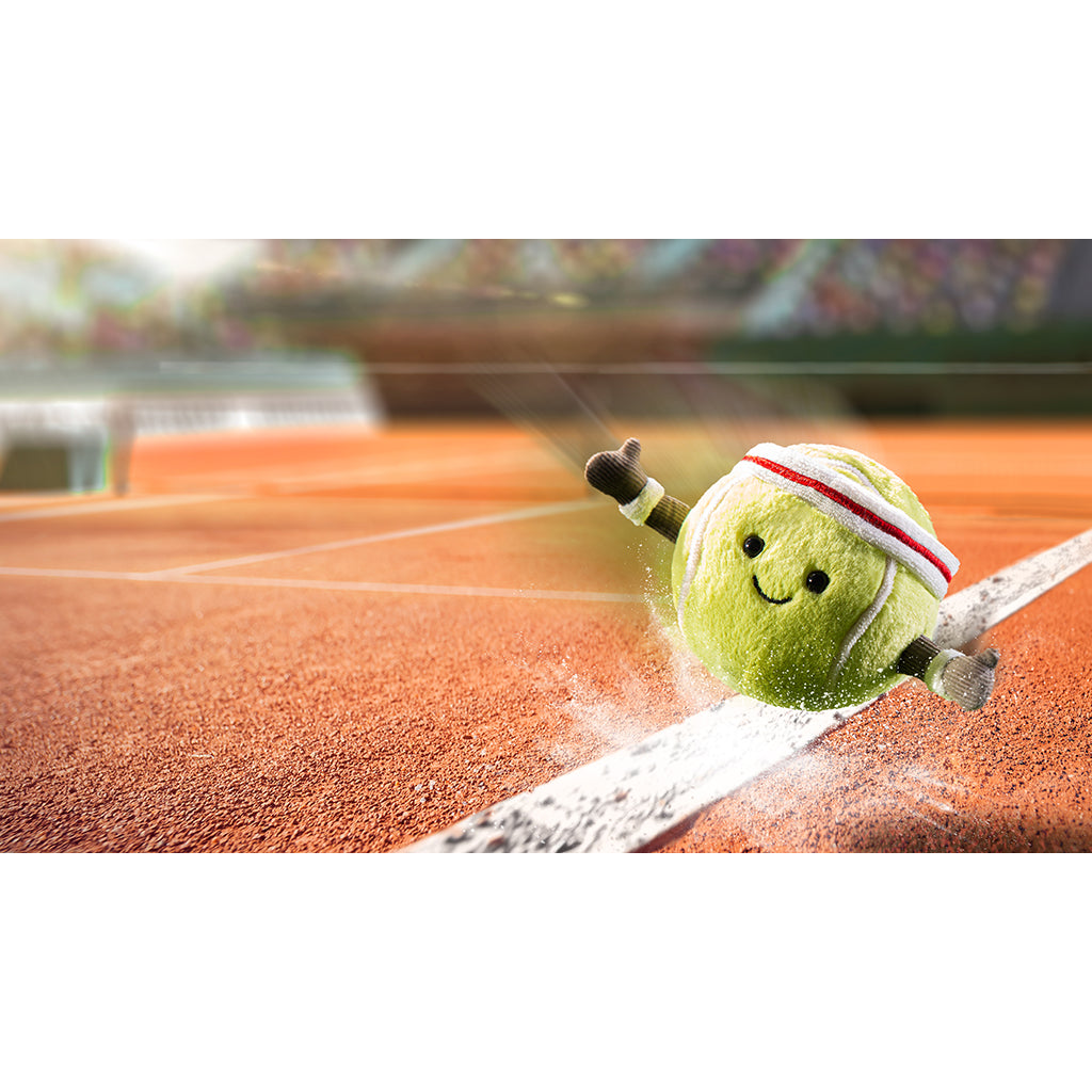 Jellycat gosedjur, Amuseable Sports Tennisboll – 9 cm