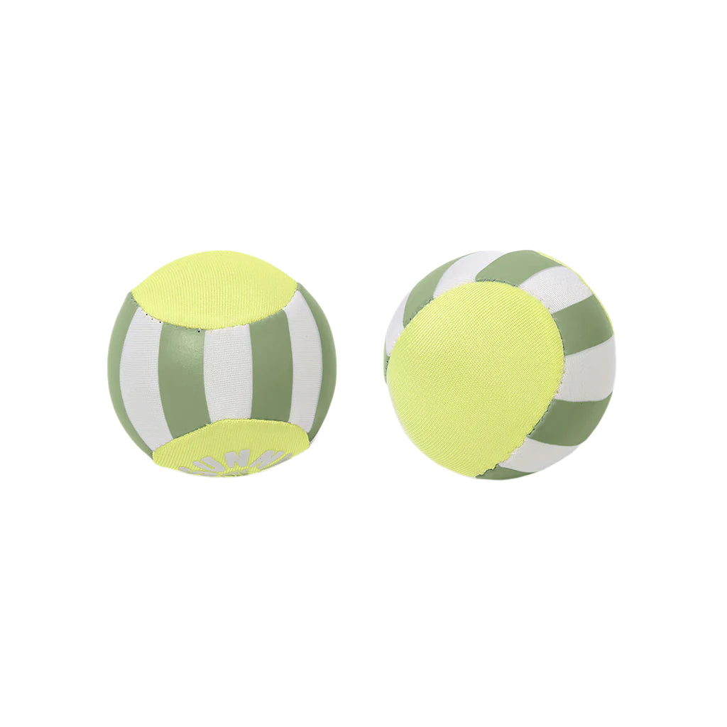 Sunnylife neoprenbollar, set med 2 st - Skim Ball Set Tides Out Citrus