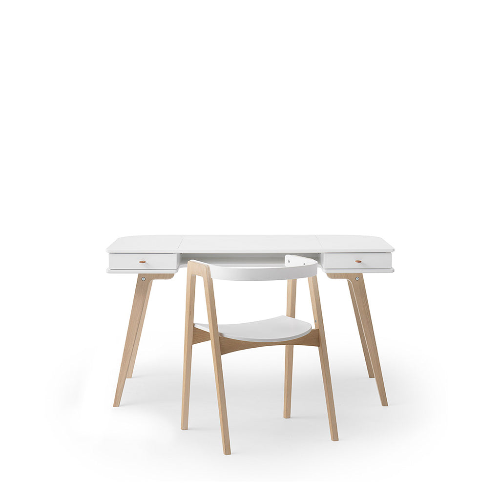 Oliver Furniture Wood skrivbord, 66 cm och armstol