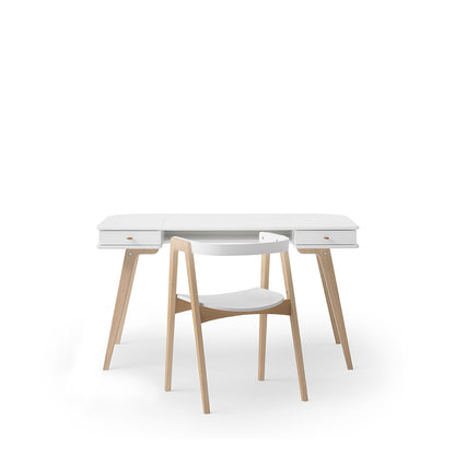 Oliver Furniture Wood skrivbord, 66 cm och armstol