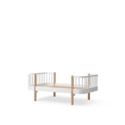 Oliver Furniture, Wood Original, juniorsäng - vit/ek