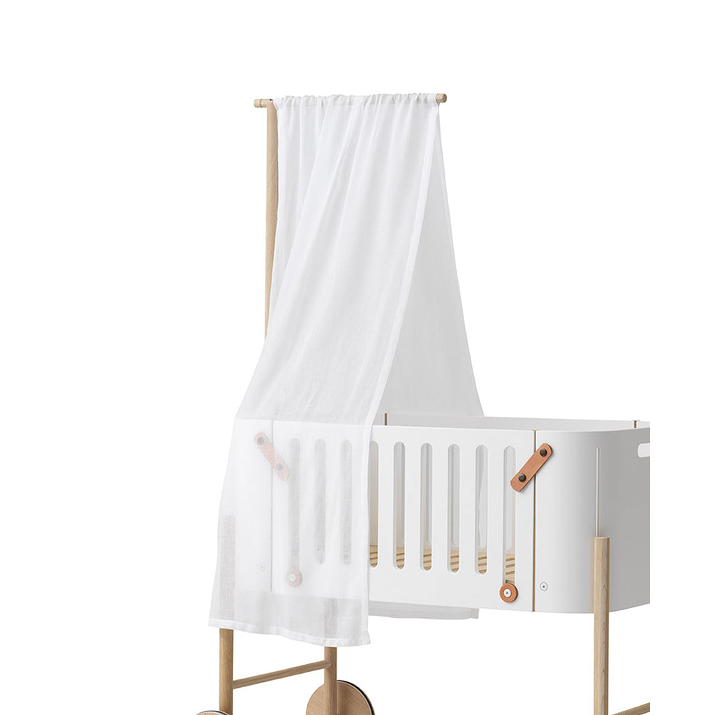 Oliver Furniture Wood Co-sleeper sänghimmel, Vit