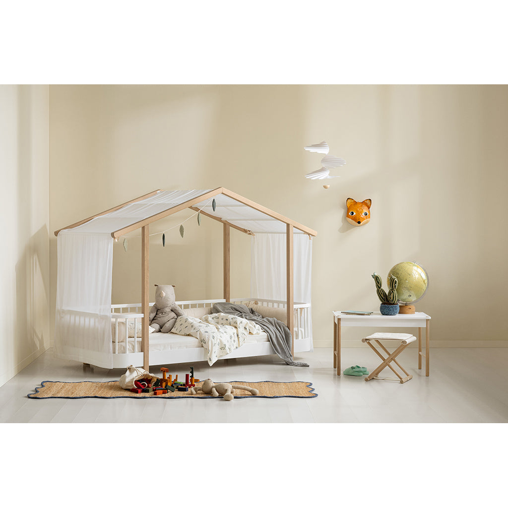 Oliver Furniture, Wood Original hussäng, UTAN tält – Vit/ek