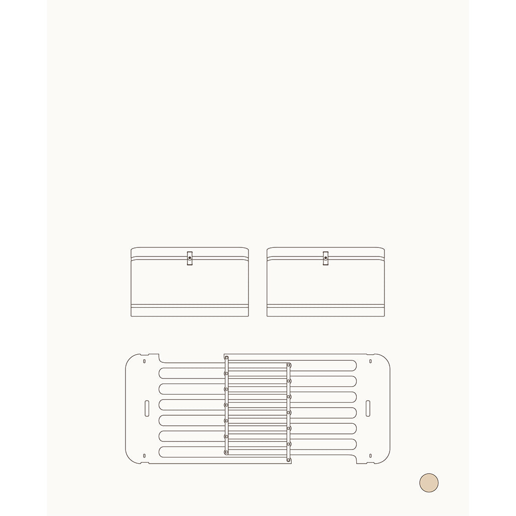 Oliver Furniture, Wood Mini+ Basic - syskonkit Ek