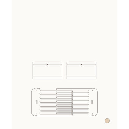Oliver Furniture, Wood Mini+ Basic - syskonkit Ek