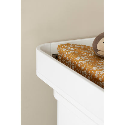 Oliver Furniture Wood skötbord, med stor skiva - vit