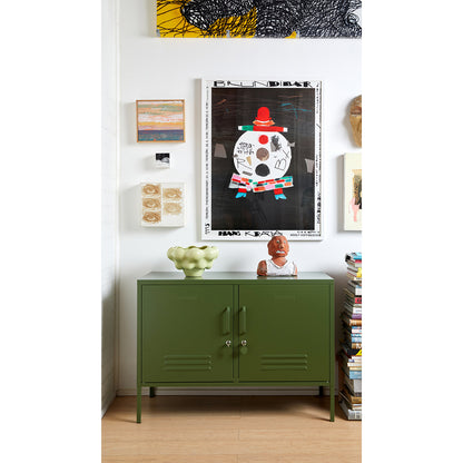 Mustard Made The Lowdown Skåp, Olive