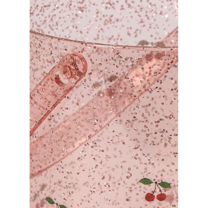 Konges Sløjd Strandlekset, Glitterhink och spade - Cherry