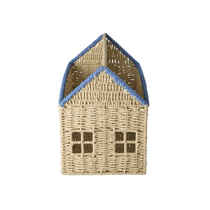 Rice Hus för bokförvaring – Blå