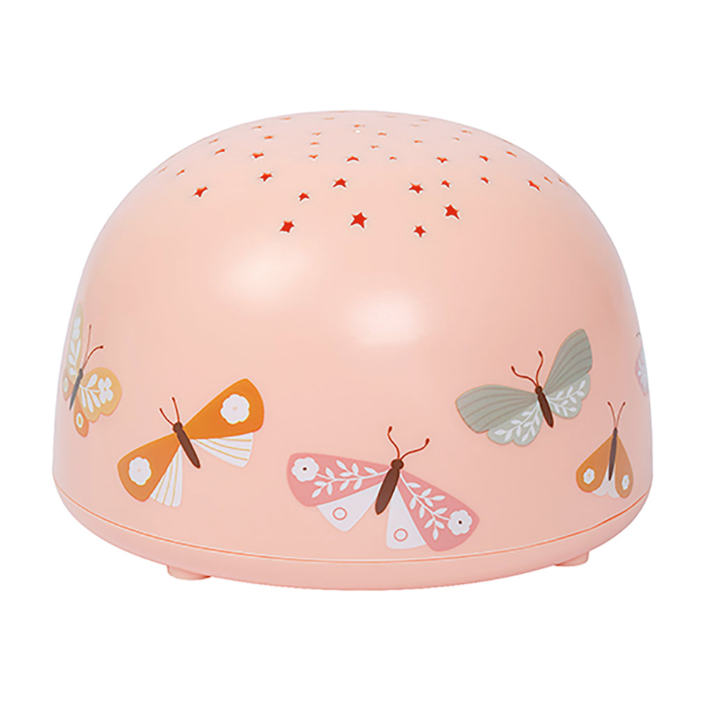 A little lovely company, projektor nattlampa – Fjärilar