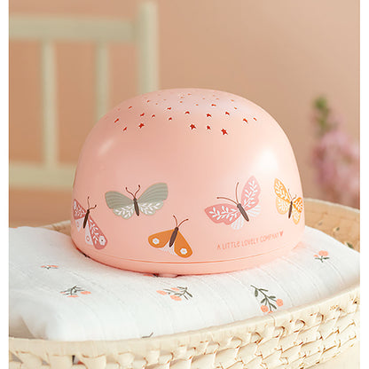 A little lovely company, projektor nattlampa – Fjärilar