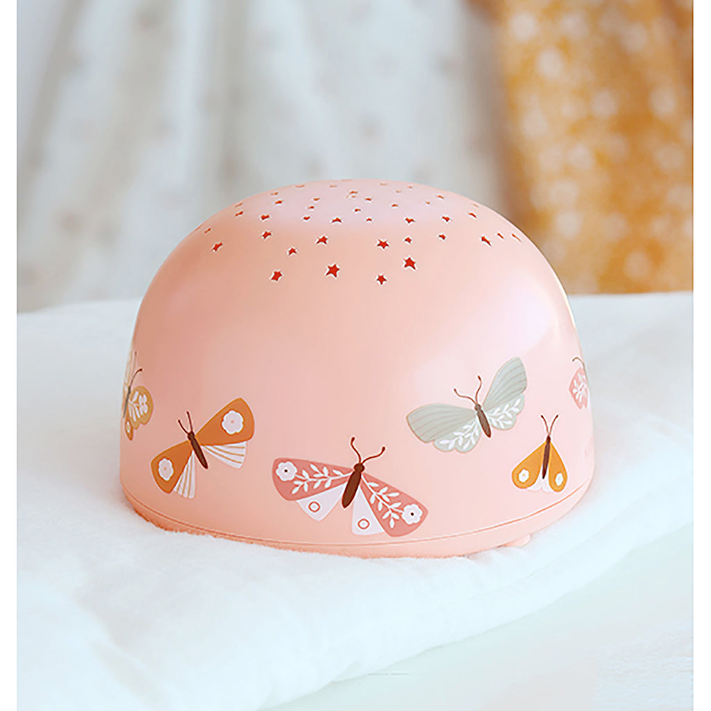 A little lovely company, projektor nattlampa – Fjärilar