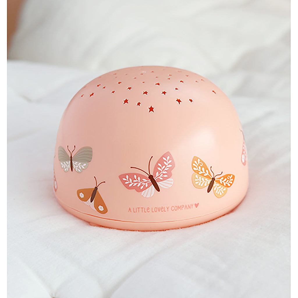 A little lovely company, projektor nattlampa – Fjärilar
