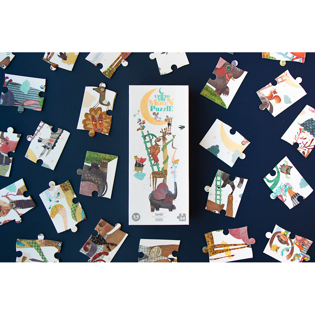 Londji pussel, Up to the moon - 24 bitar