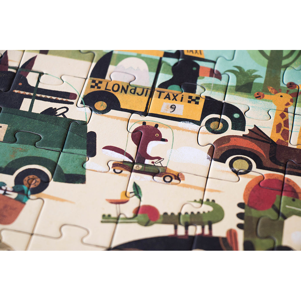 Londji lommepussel, Vroom Vroom - 50 bitar