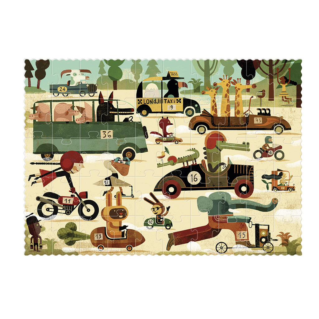 Londji lommepussel, Vroom Vroom - 50 bitar