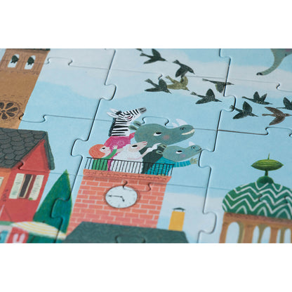 Londji pusselspel, Look up - 100 bitar