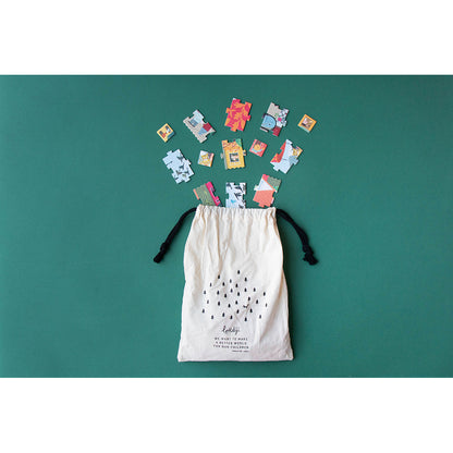 Londji pusselspel, Look up - 100 bitar