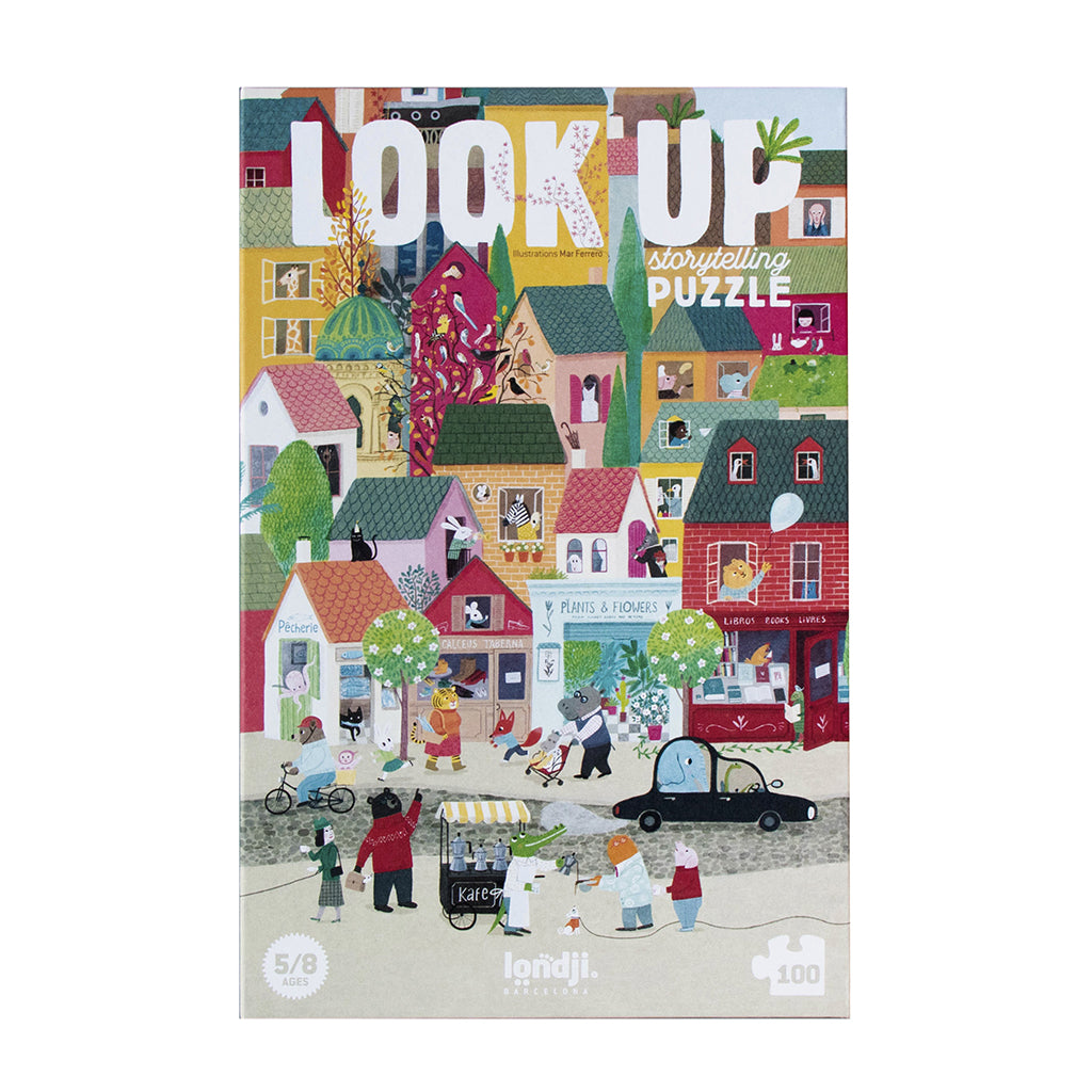 Londji pusselspel, Look up - 100 bitar
