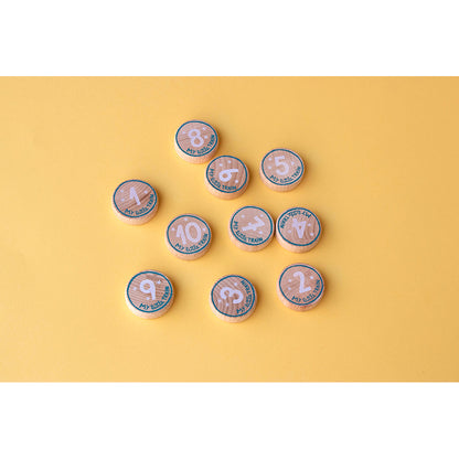 Londji pussel, My little train, 10 pussel med vardera 3 bitar