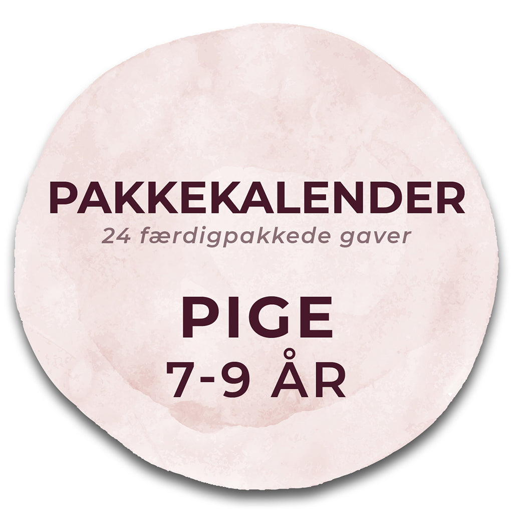 Färdig pakkekalender, Flicka 7-9 år