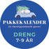 Færdig pakkekalender, Dreng 7-9 år