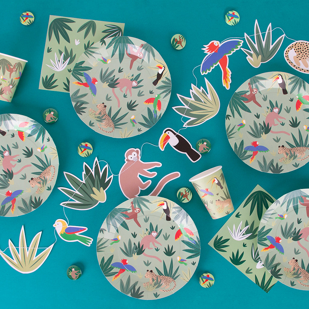 My Litte Day pappermuggar, 8 st. Tropical