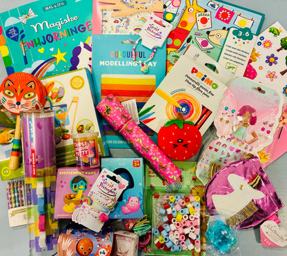 Färdig paketkalender, Flicka 3-4 år - FÖRBESTÄLL - skickas vecka 39