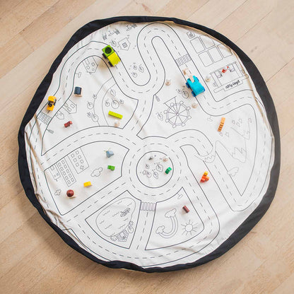 Play&amp;Go Två-i-ett matta, Playville