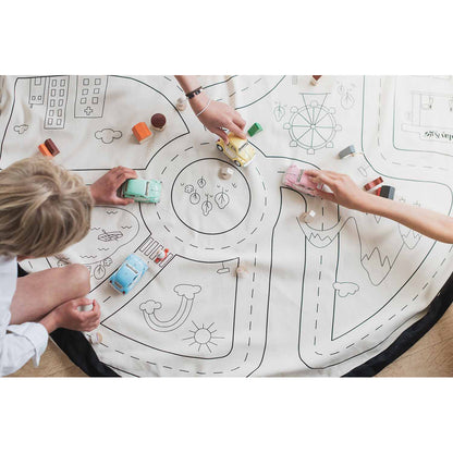 Play&amp;Go Två-i-ett matta, Playville