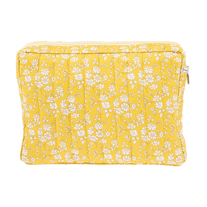 Bon Dep Pouch stor, necessär med Liberty - Capel yellow