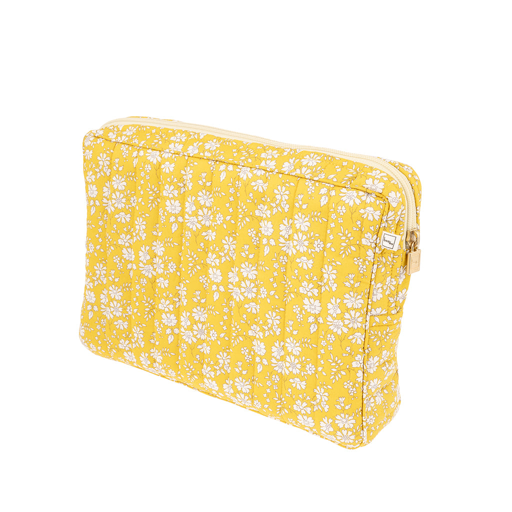 Bon Dep Pouch stor, necessär med Liberty - Capel yellow