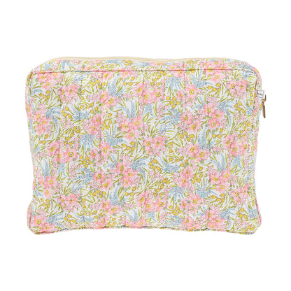 Bon Dep Pouch big, necessär med Liberty - Swirling petals pink