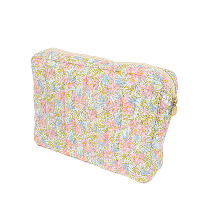 Bon Dep Pouch big, necessär med Liberty - Swirling petals pink
