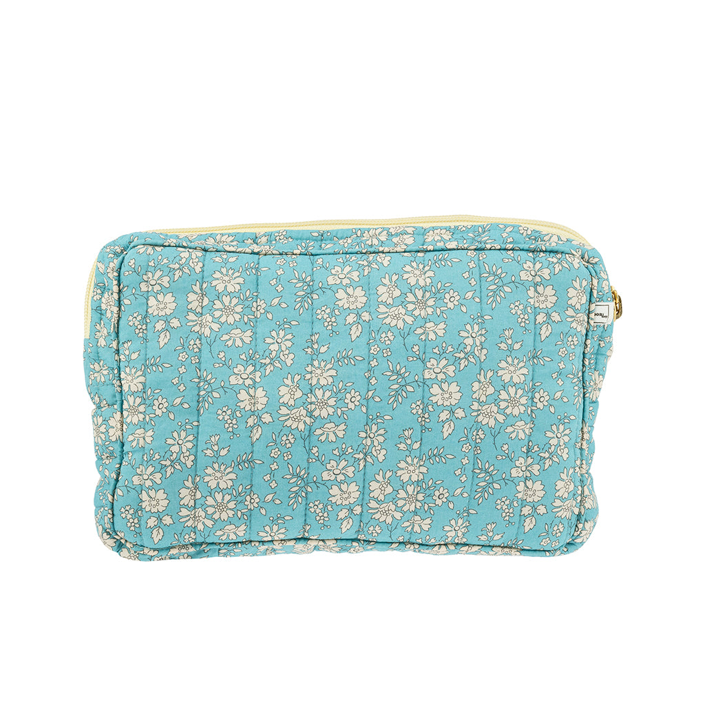 Bon Dep Pouch small, necessär med Liberty - Capel soft teal