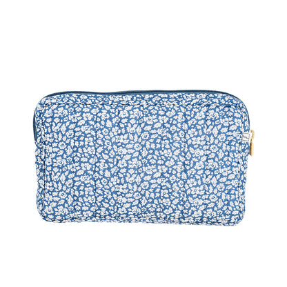 Bon Dep Pouch small, necessär med Liberty - Feather blue