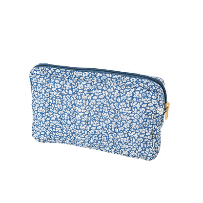 Bon Dep Pouch small, necessär med Liberty - Feather blue