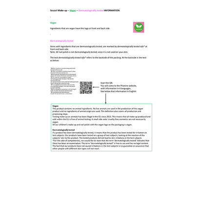 Souza sminkset för barn, Beauty Luxe - Blå/silver hårglitter