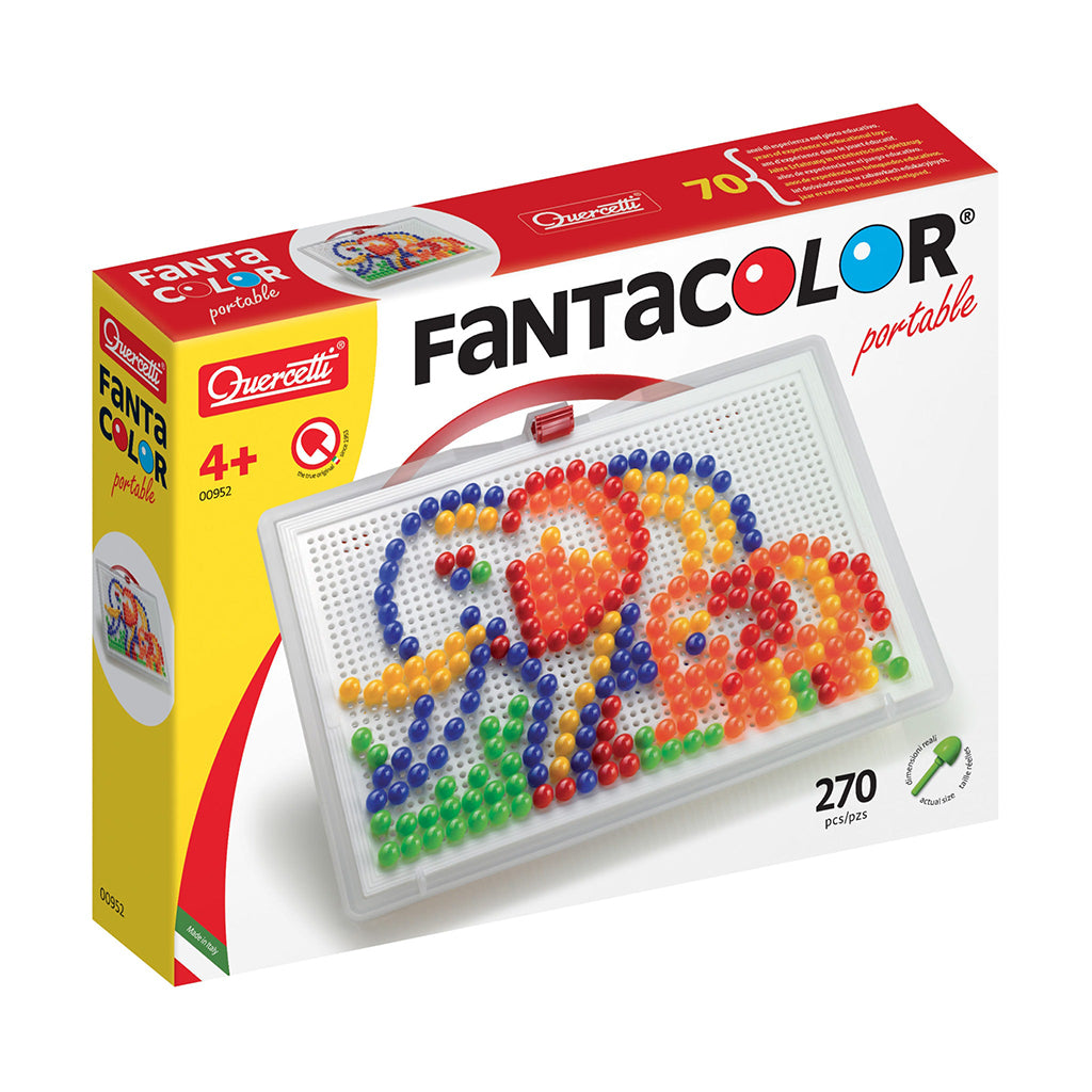 Quercetti Fanta Color spikbräda med 270 spikar