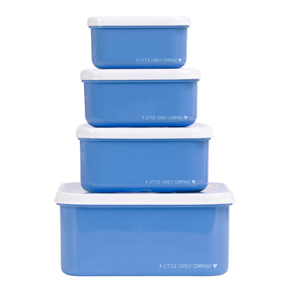 A little lovely company lunchlåda set, 4 st - Pirater