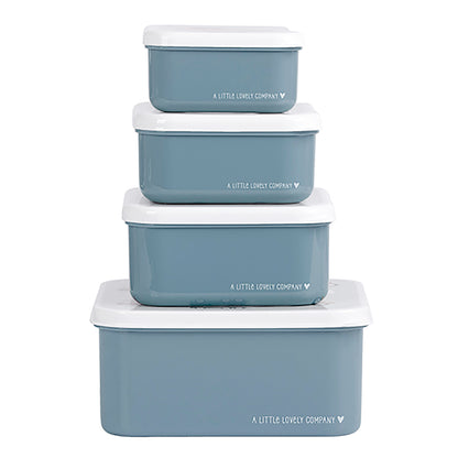 A little lovely company matlådeset, 4 st - Fordon