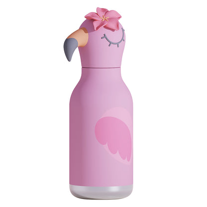 Asobu Bestie Animal termodrickflaska, 460 ml - Flamingo