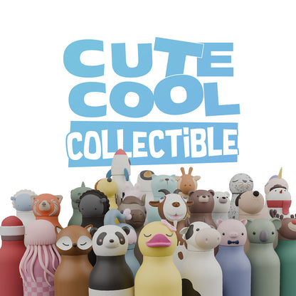 Asobu Bestie Animal termo dricksflaska, 460 ml. - Panda