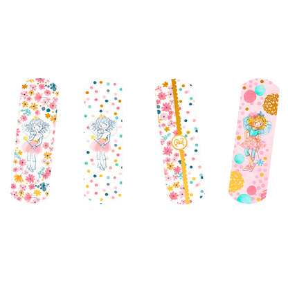 Prinsessa Lillefe plåster med glitter