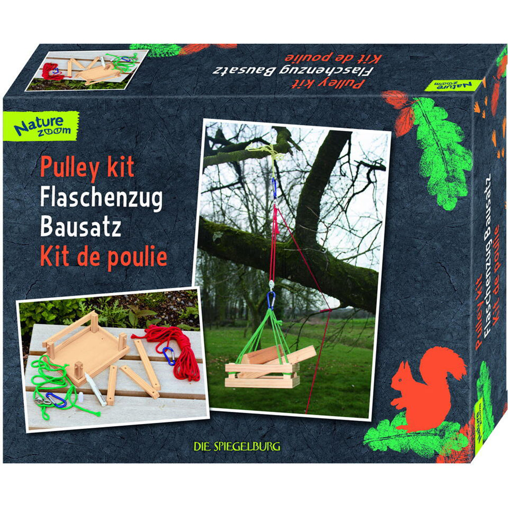 Nature Zoom, bygg-själv - Vinschkorg för kojor i träd