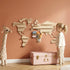 Speedy Monkey World map animal shelf